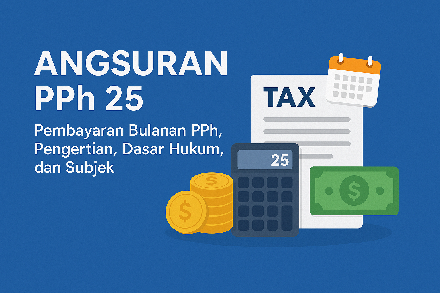 Angsuran PPh 25: Pembayaran Bulanan PPh, Pengertian, Dasar Hukum, dan Subjek