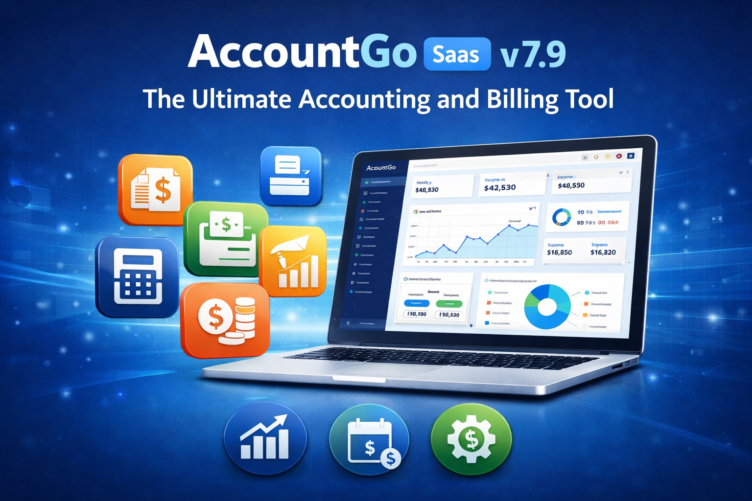 AccountGo SaaS v7.9: The Ultimate Accounting and Billing Tool