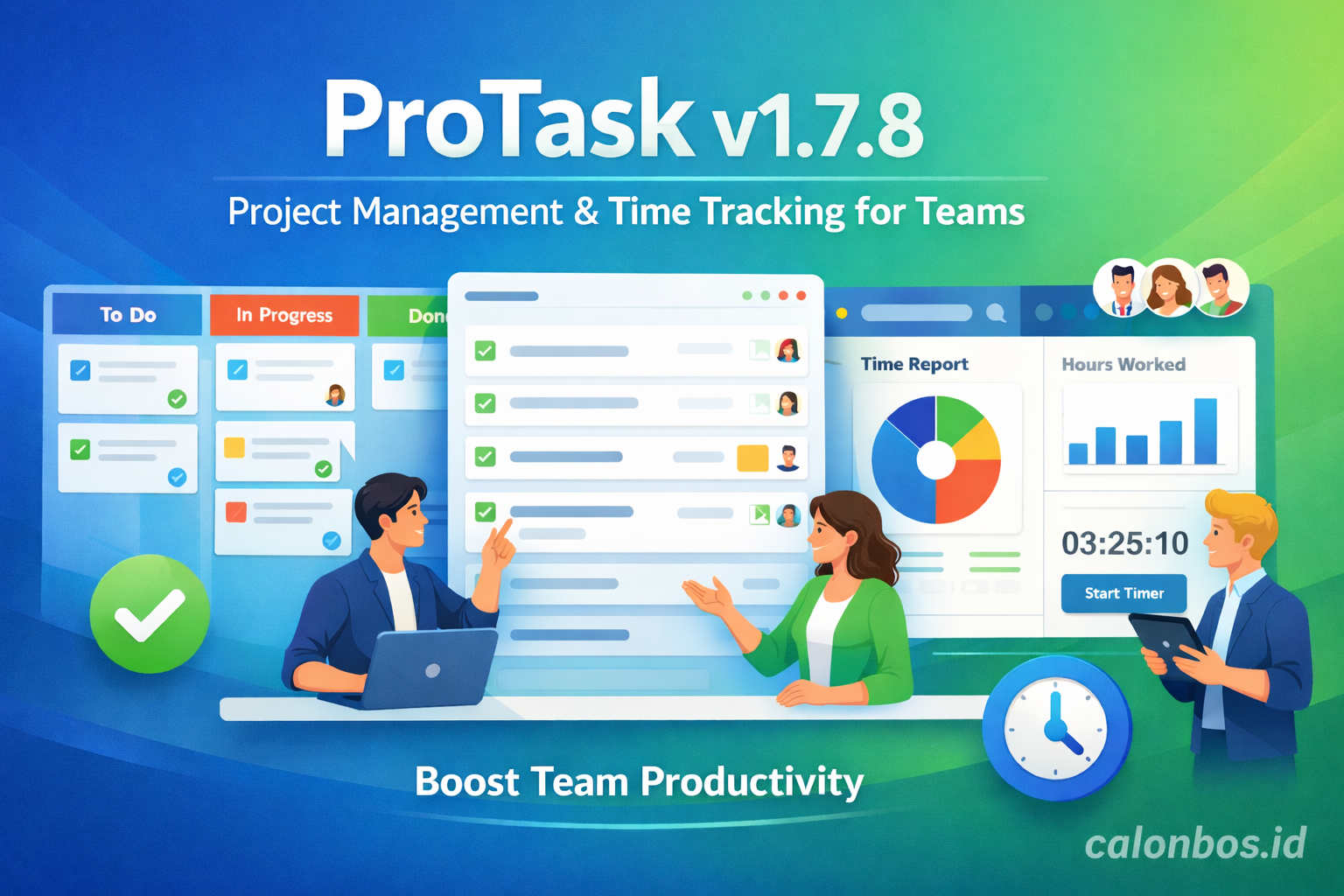 ProTask v1.7.8 – Project Management & Time Tracking untuk Tim Profesional