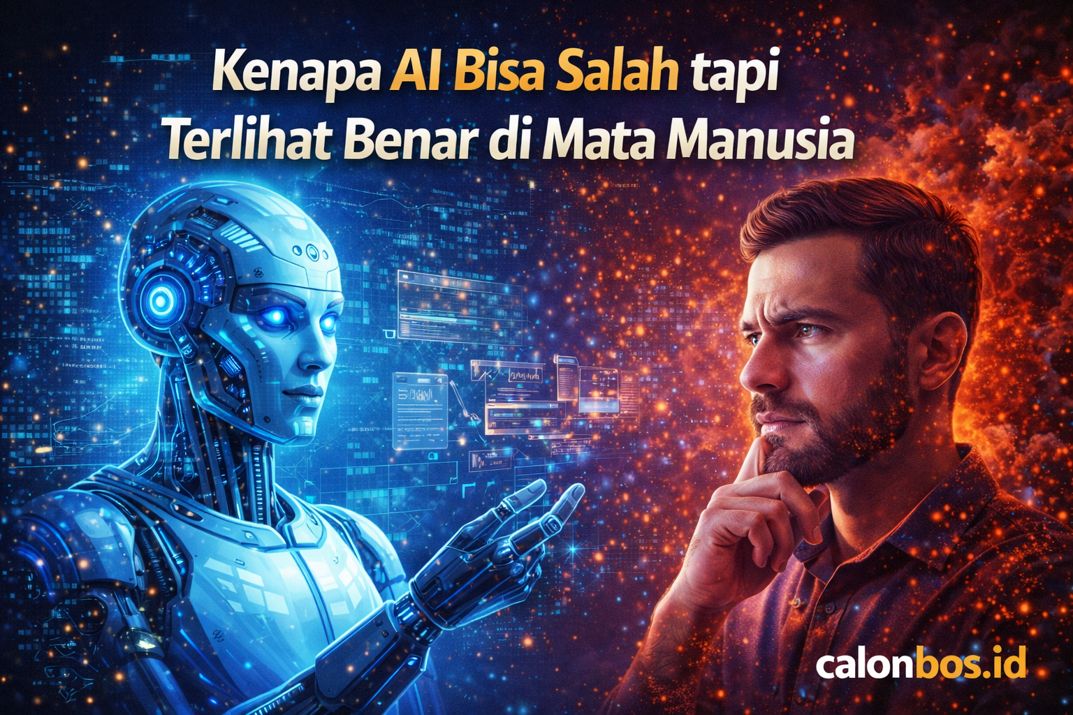 Kenapa AI Bisa Salah Tapi Terlihat Benar di Mata Manusia