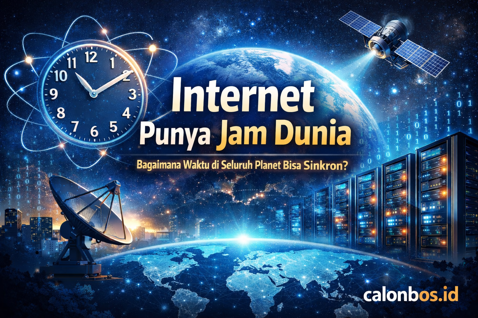 Internet Punya Jam Dunia: Bagaimana Waktu di Seluruh Planet Bisa Sinkron?