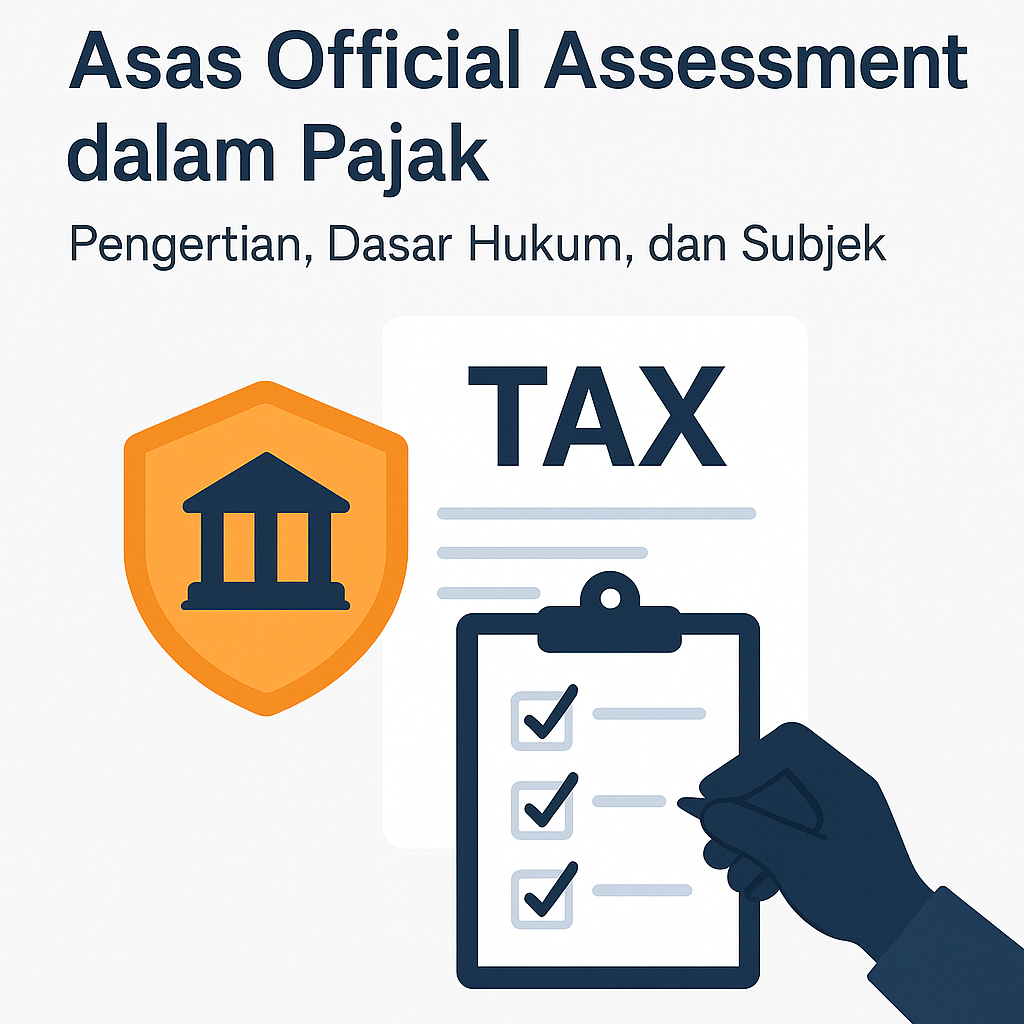 Asas Official Assessment dalam Pajak: Pengertian, Dasar Hukum, dan Subjek