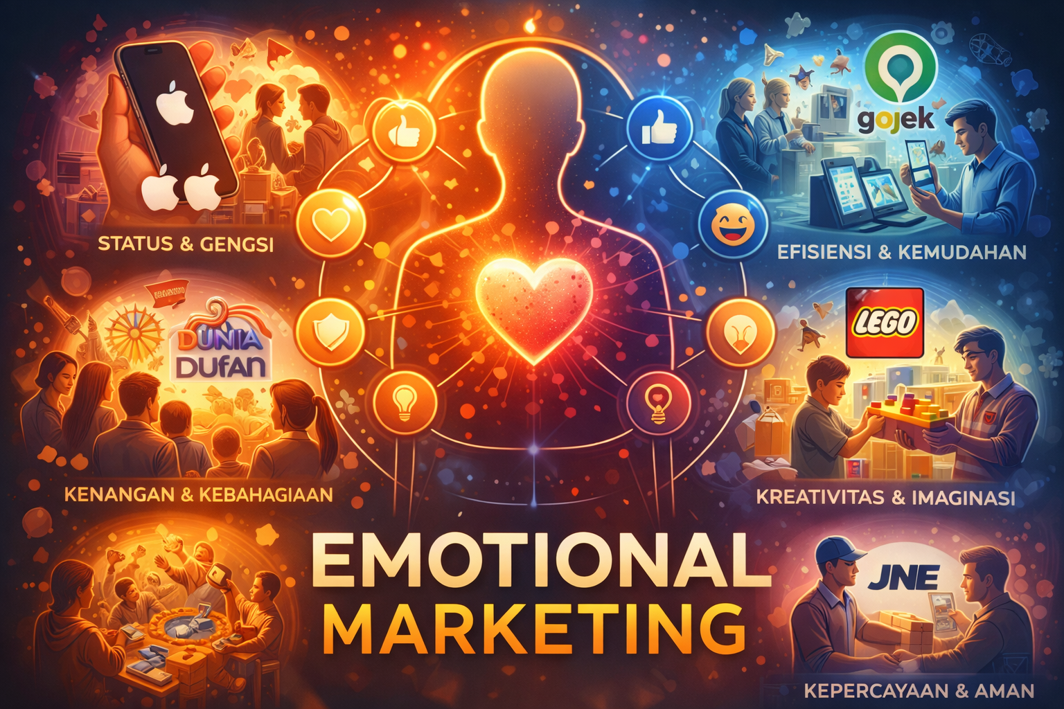 Emotional Marketing: Brand Tidak Menjual Produk, Tapi Emosi / Perasaan