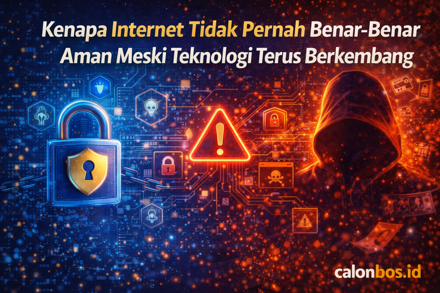 Kenapa Internet Tidak Pernah Benar-Benar Aman Meski Teknologi Terus Berkembang