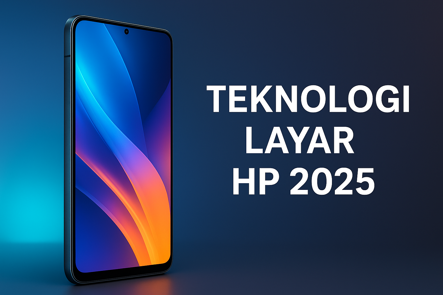 Teknologi Layar HP 2025 – AMOLED, LTPO, MicroLED, dan Inovasi Baru yang Bikin HP Makin Canggih (Versi calonbos.id)