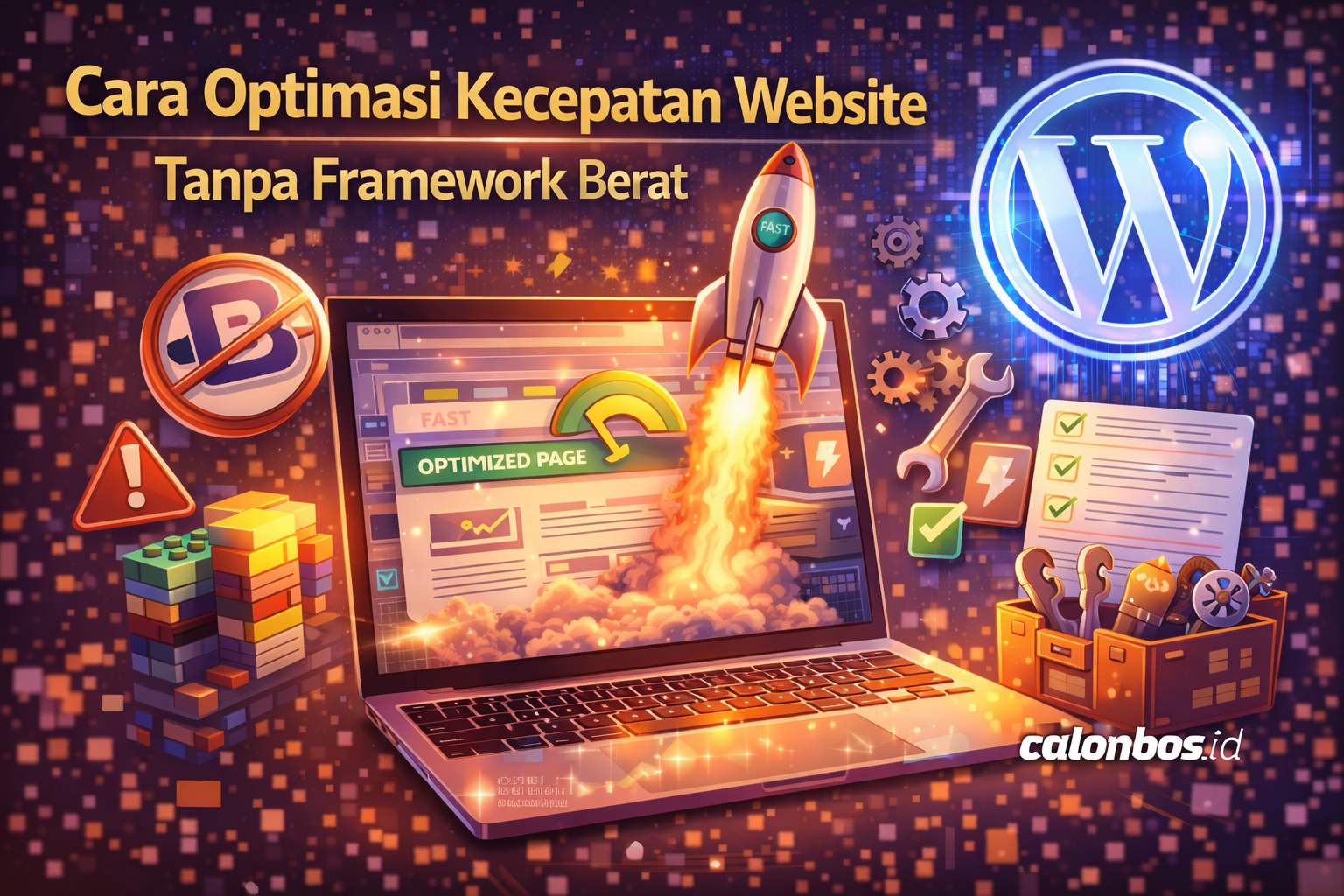 Cara Optimasi Kecepatan Website Tanpa Framework Berat