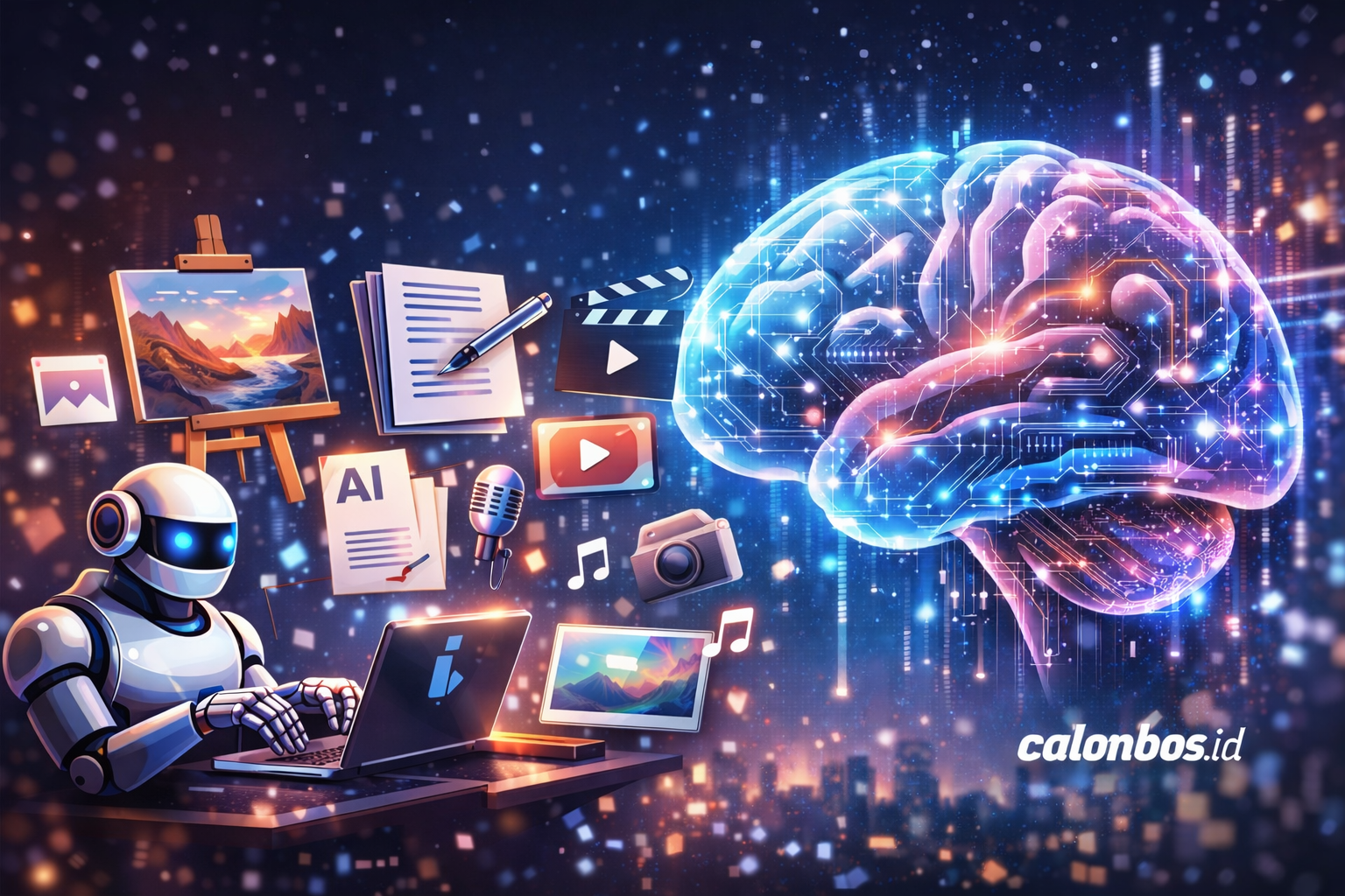 Cara Memanfaatkan AI Generatif untuk Blogger dan Kreator Konten