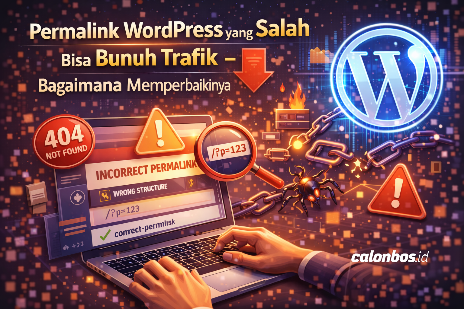 Permalink WordPress yang Salah Bisa Bunuh Trafik — Bagaimana Memperbaikinya