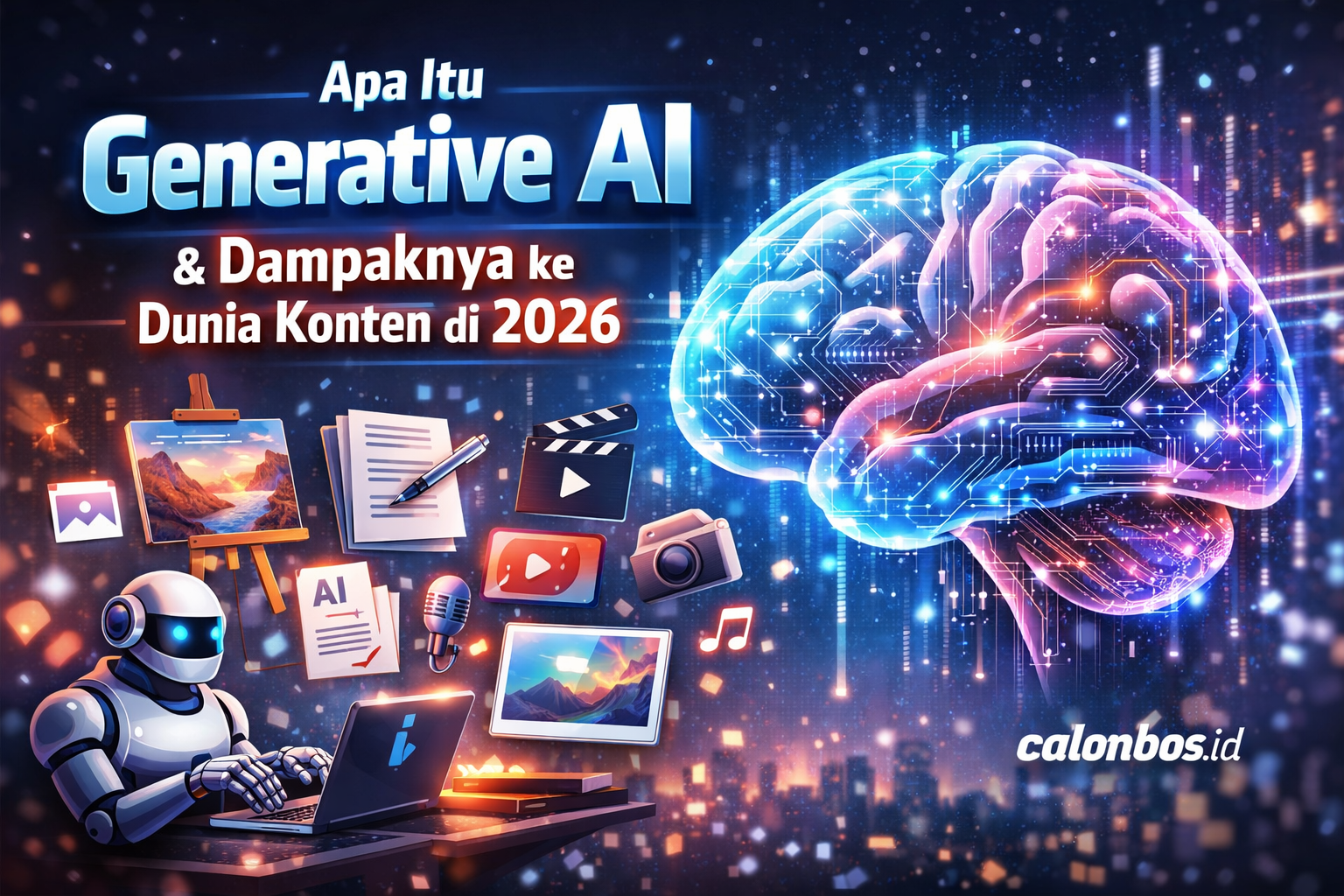 Apa Itu Generative AI dan Dampaknya ke Dunia Konten di 2026